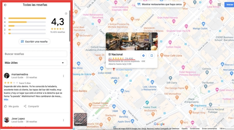 4 técnicas para mejorar tu perfil en Google Business Profile 1 Contribuciones en Google Maps de los Local Guides