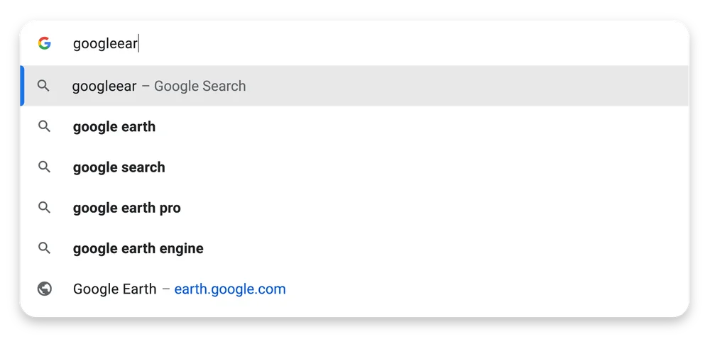 5 actualizaciones de la barra de direcciones de Chrome para mejorar la velocidad de búsqueda 4 Sugerencias de sitios populares en la barra de en Google Chrome